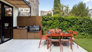 Cocinas de exterior para terrazas urbanas
