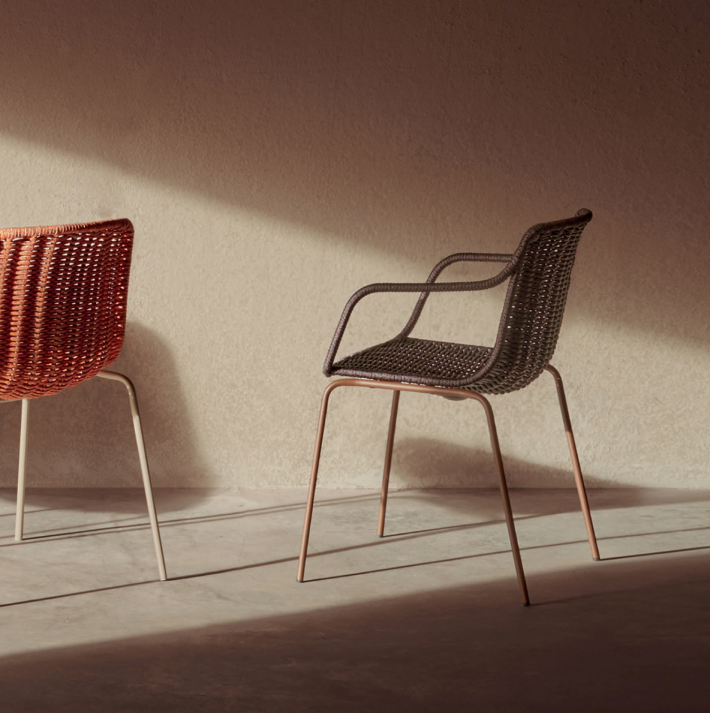 Lapala silla con reposabrazos exterior