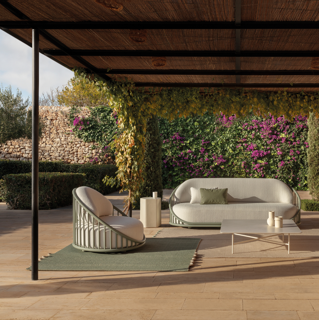 Sillón Cask exterior