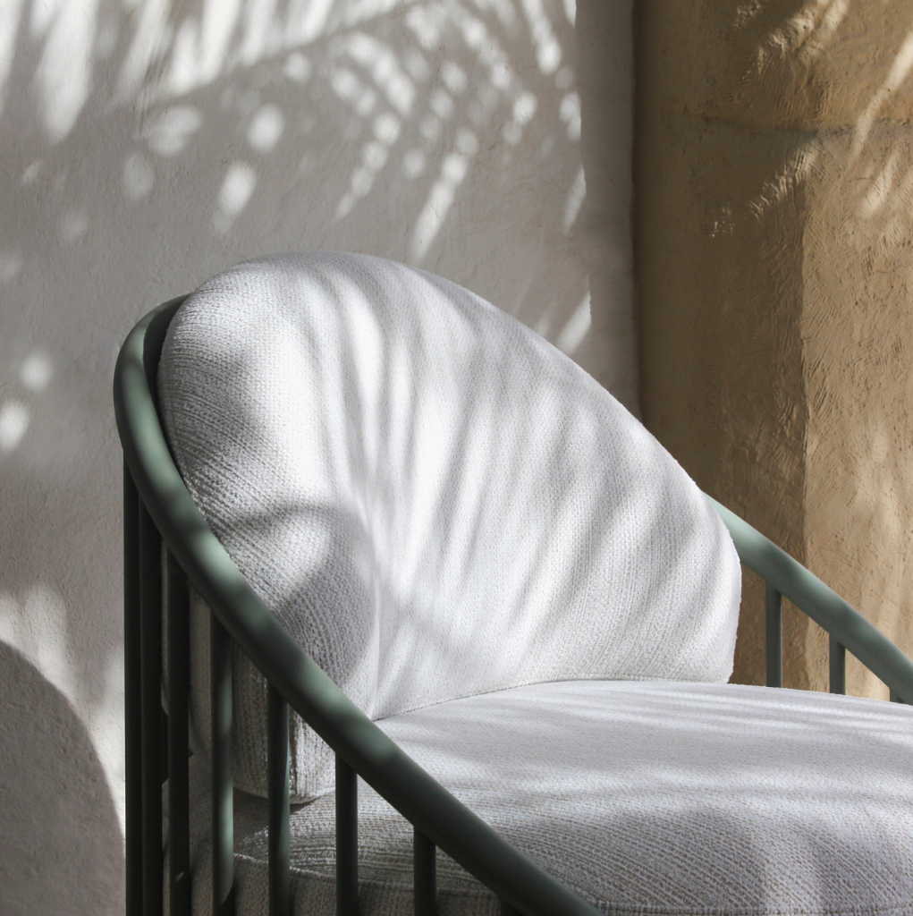 Sillón Cask exterior