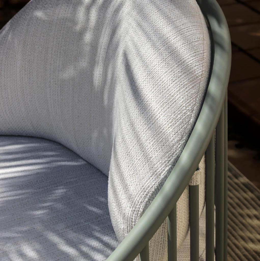 Sillón Cask exterior