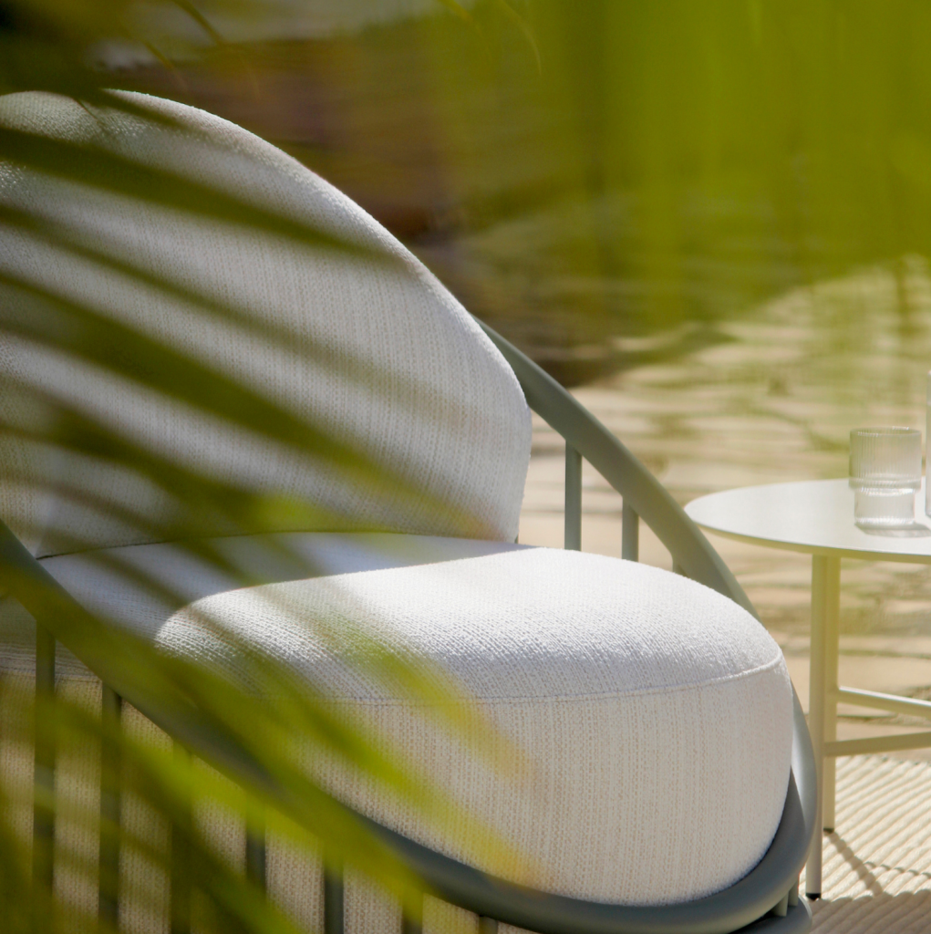Sillón Cask exterior