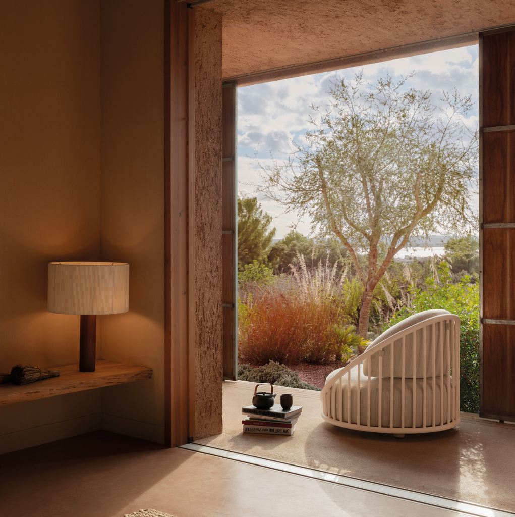 Sillón Cask exterior