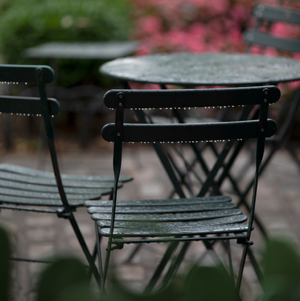 Silla para exterior Bistro