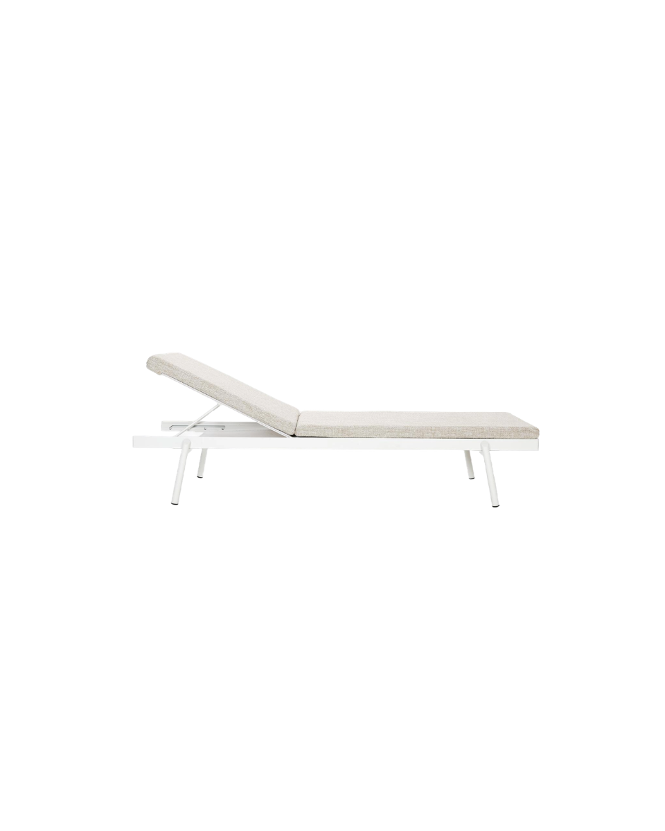 Tumbona de aluminio Rail