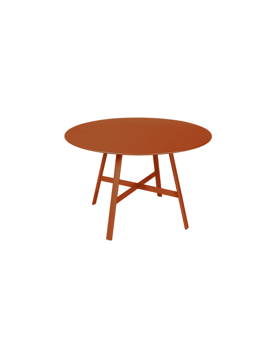 Mesa comedor So'o de acero para exterior