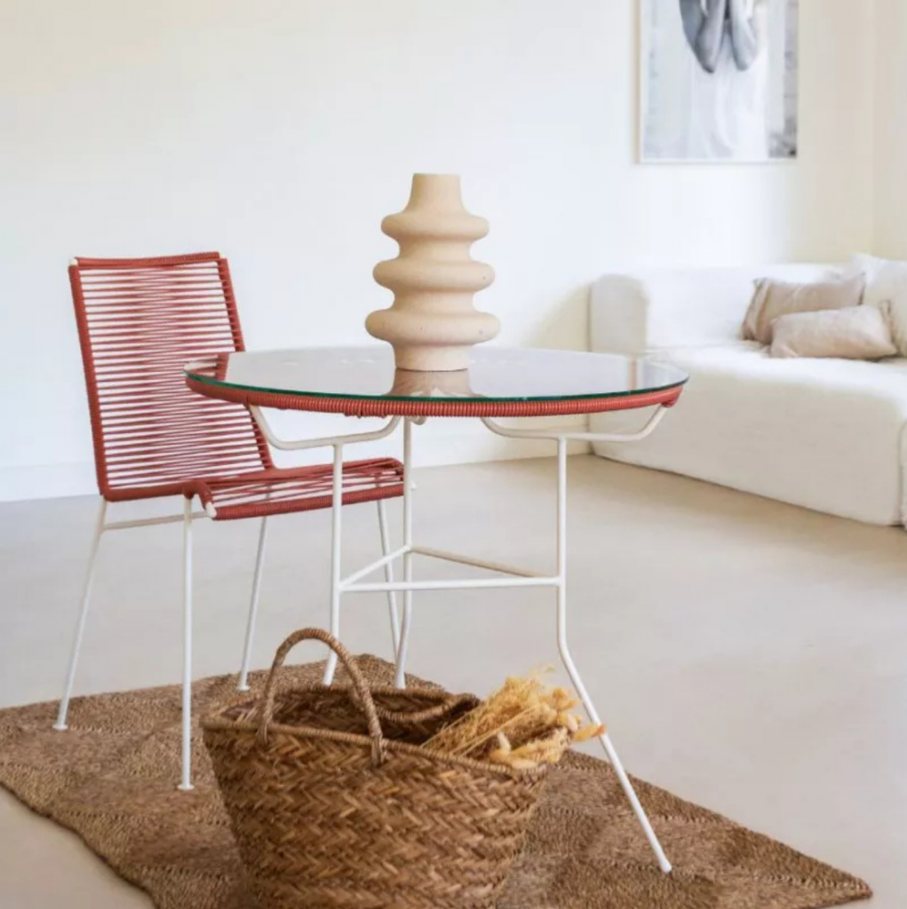 Silla Mazunte trenzado para exterior
