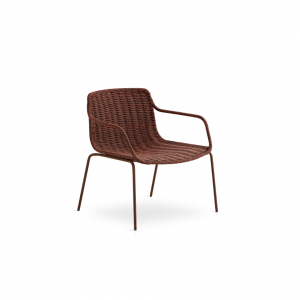 Sillón para exterior Lapala de cuerda trenzada