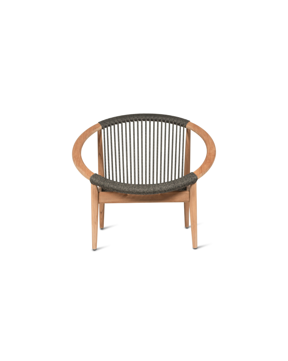 Sillón para exterior de teca Frida