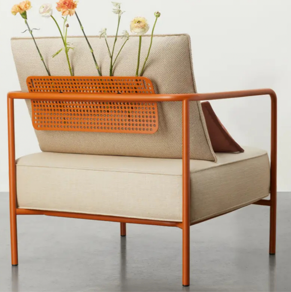 Sillón Flap de aluminio para exterior