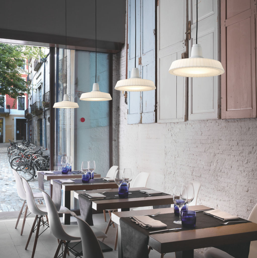 Lámpara Marietta exterior de aluminio Bover