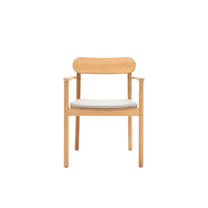 Silla comedor en teca para exterior Freya