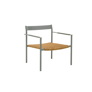 Sillón DK exterior de aluminio mimbre Brafab