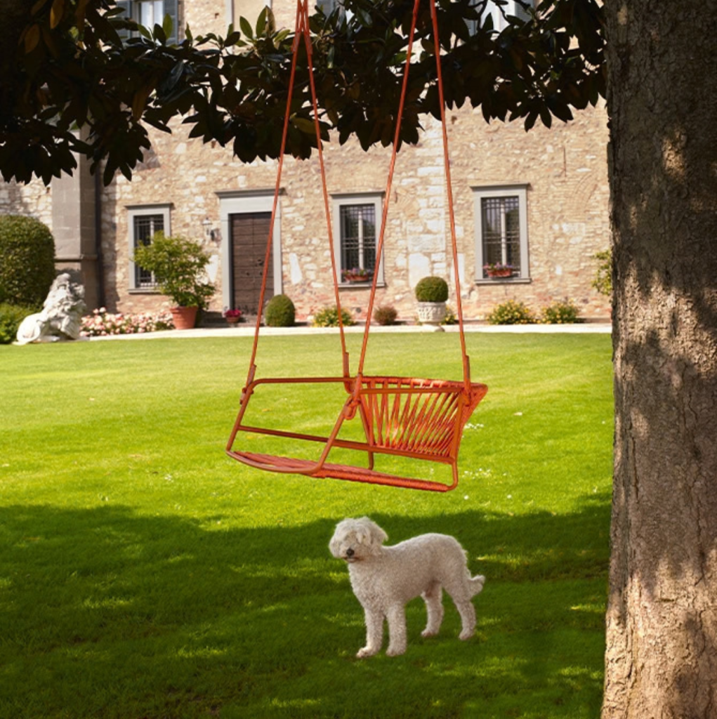 Lisa Swing sillón suspendido de acero